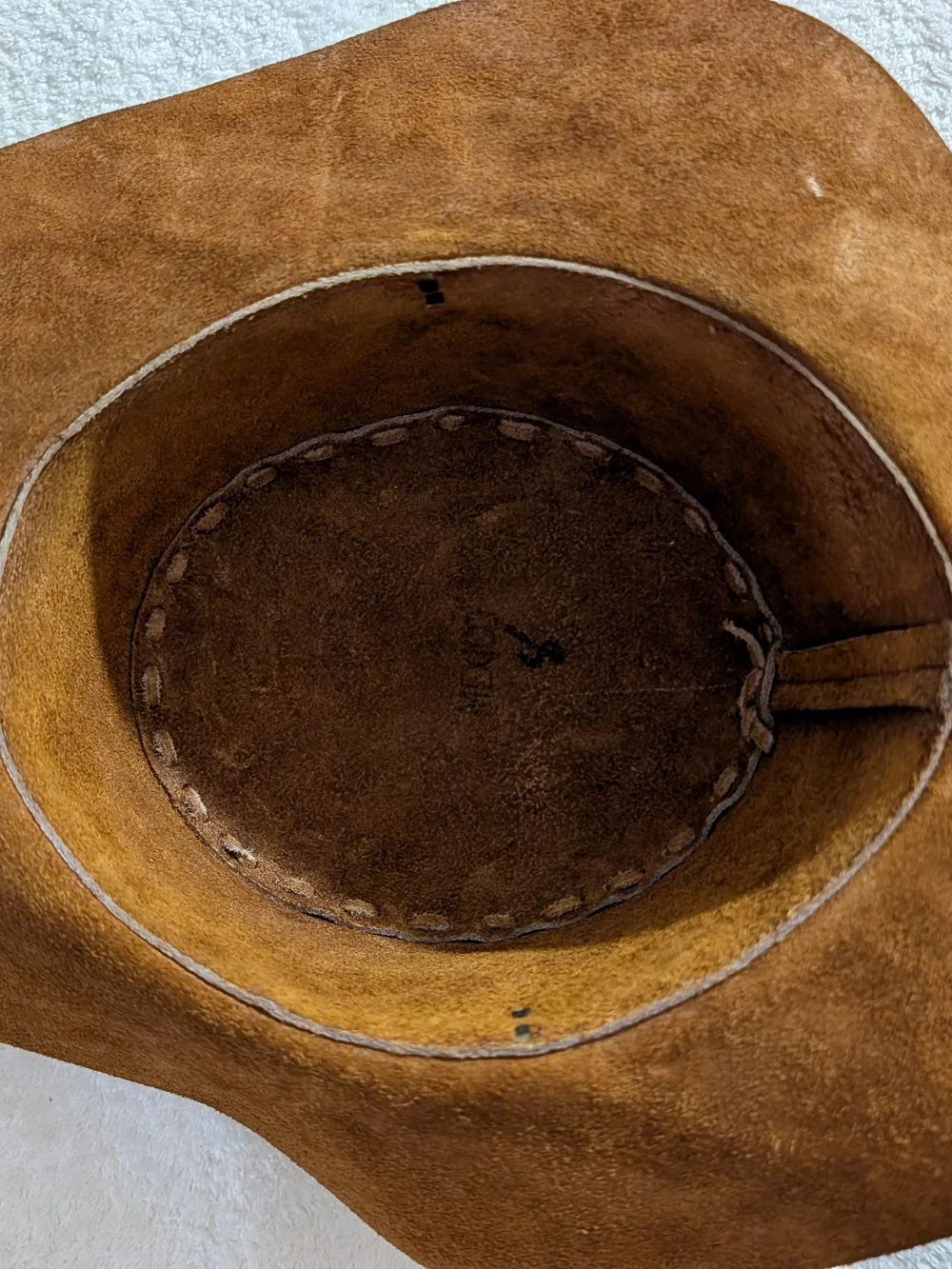 Suede Cowboy Hat - Brown